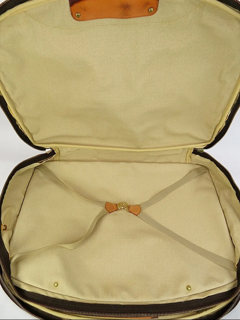 Louis Vuitton Brown Monogram Weekend Travel Bag